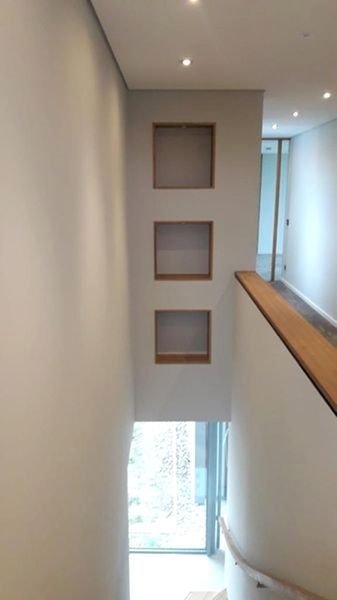 Einbauschrank Treppenauge